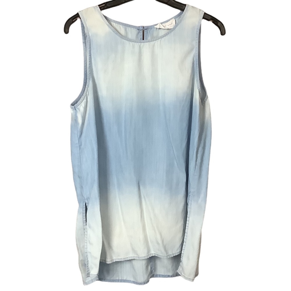 Chambray Sleeveless Top by Mustard Seed 100% Tencel